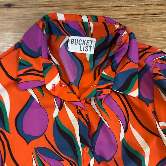 BUCKETLIST printed blouse - Picture 2 of 7